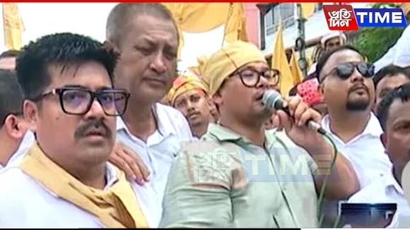 ATASU Stages Massive Dispur Gherao Rally, Reiterates ST Demand and Indigenous Rights