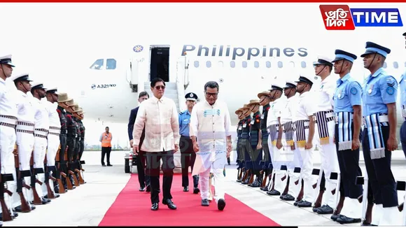 Philippine President Arrives in Delhi for 5-Day State Visit