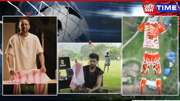 Santanu Hazarika’s Assam-Inspired eFootball Jersey Gets Neymar’s Nod