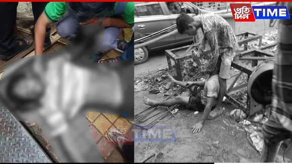One Worker Dead, Another Injured at Silpukhuri Flyover Construction Site