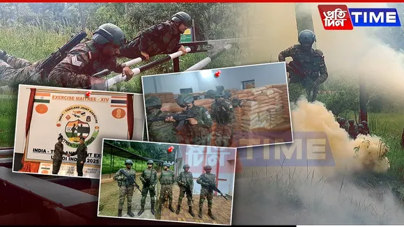 ‘Sher’ in Action: Indian-Made AK-203 Showcased at Indo-Thai Military Exercise
