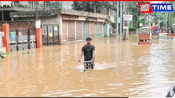 Guwahati Streets Turn Rivers as Heavy Rains Submerge the City