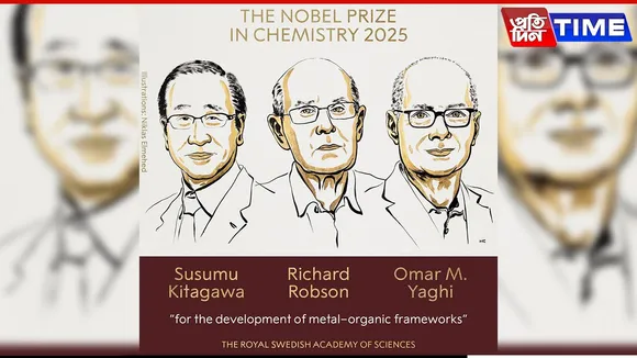 Nobel in Chemistry Goes to Scientists Behind Metal–Organic Frameworks