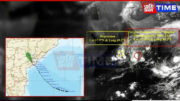 Cyclone Montha Weakening—but Still Dangerous