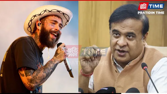 CM Clarifies Govt Role in Post Malone’s Guwahati Concert