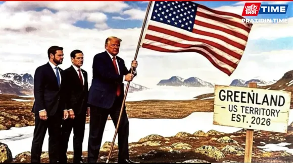 Canada, Greenland Part of New Map Shared by Donald Trump