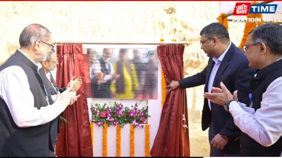 MeitY Secretary Lays Foundation for SAMEER High-Power Microwave Facility at IIT Guwahati