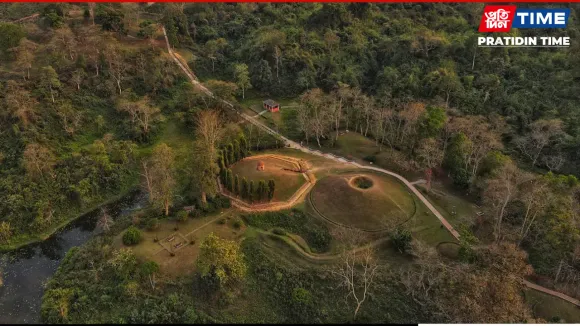 300-Year-Old Ahom Era Moidam in Sivasagar Destroyed by Illegal Excavation