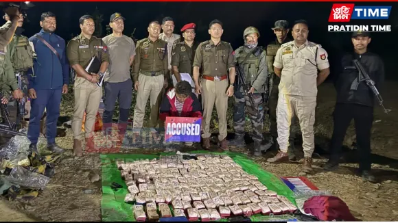 Cachar police in Assam seize drugs worth Rs 14 crore from a Manipur-based smuggler