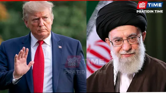 US President Donald Trump (left) and Iran Supreme Leader Ali Khamenei (right)
