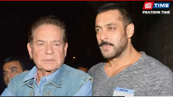 Salim Khan (left) father of Salman Khan, has been hospitalised