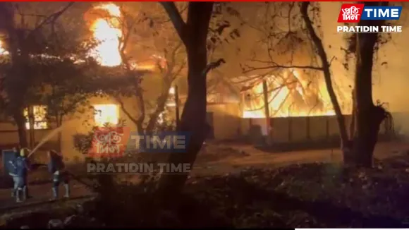 A major fire that broke out at a lab inside CSIR-NEIST campus in Jorhat was contained
