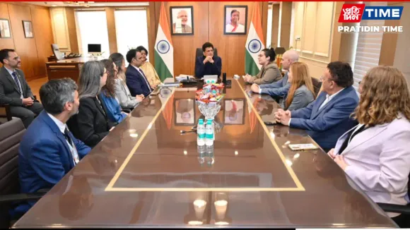 India and Israel began the first round of talks on a free trade agreement