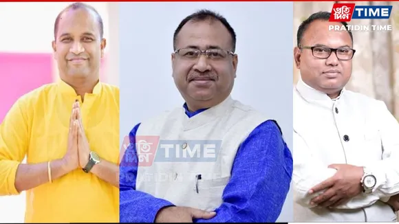 Three Assam Congress MLAs have joined the BJP in Guwahati