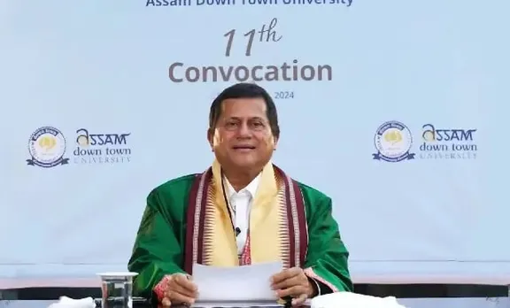 KIIT Founder Achyuta Samanta Awarded Honorary D.Litt. by Assam down town University