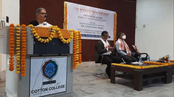 People's Movements More Powerful In The Past: Dr. Tilottoma Misra