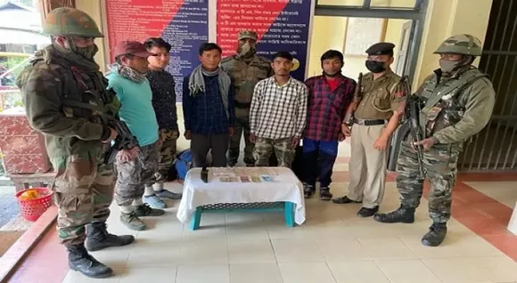 Tripura: 7 NLFT Cadres Surrender before Security Forces