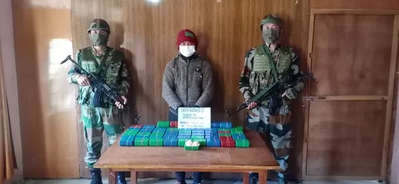 Assam Rifles Recovers Heroin Worth 3 Crore From Mizoram’s Champhai 