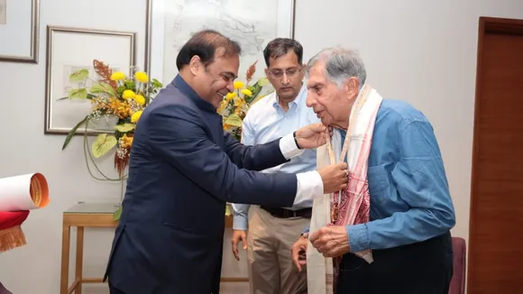 'Assam Baibhav': Ratan Tata Conferred With Assam's Highest Civilian Award 
