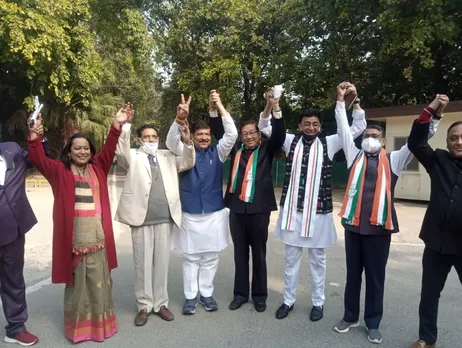 Two Tripura MLAs Quit BJP, Join Congress Today