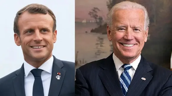 Ukraine Crisis: Biden Holds Talks with French President 