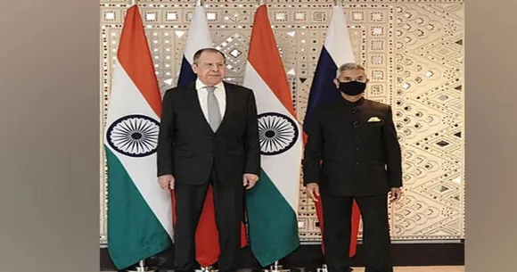 Russian Foreign Minister To Meet EAM Jaishankar Tomorrow