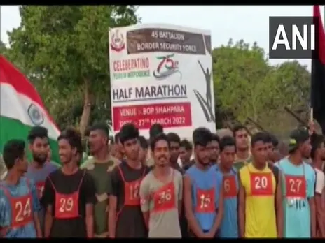 Assam: BSF Organises Half-Marathon To Celebrate 'Azadi Ka Amrit Mahotsav'