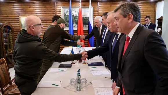 3rd Round Of Negotiations Between Russia And Ukraine Begin
