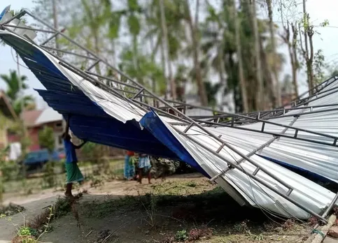 Assam: Storm Disrupts Normal Life In Nagaon