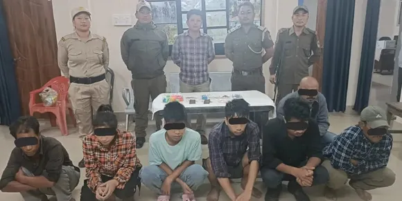 Arunachal: Eight Drug Peddlers Arrested from Changlang District