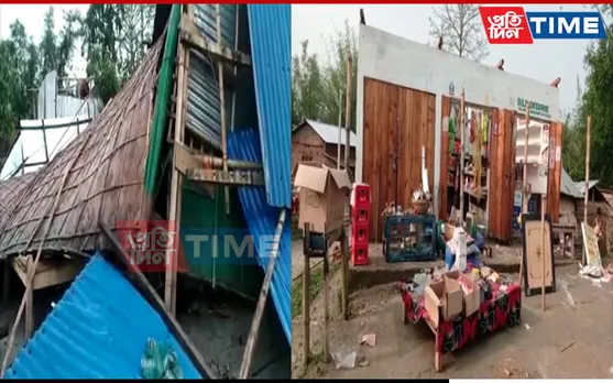 Assam: Storm Ravages Parts of Dhing