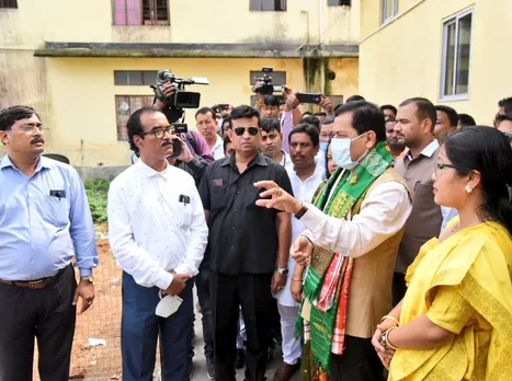 Assam: Sarbananda Sonowal Reviews Development Projects in Goalpara 