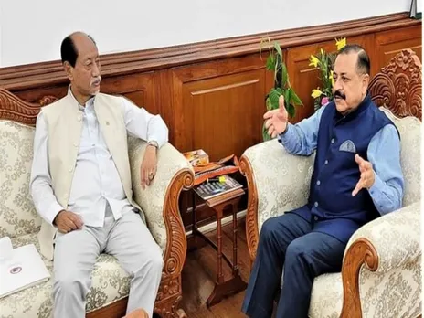 Nagaland CM Meets Jitendra Singh, Discusses Several State-Related Issues