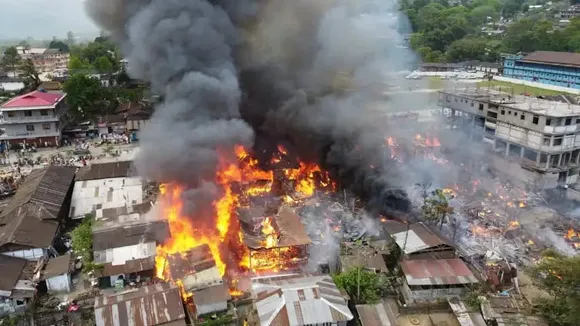 Arunachal: More Than 50 Houses Gutted in Fire at Yingkiong