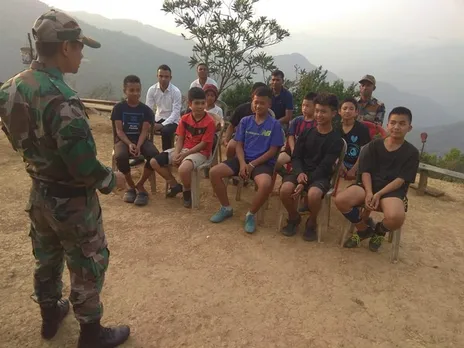 Mizoram: Assam Rifles Conducts Lecture To Motivate Youths To Join Armed Forces