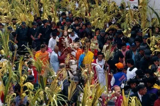 Mizoram: People Celebrate Palm Sunday After 2 Year Gap
