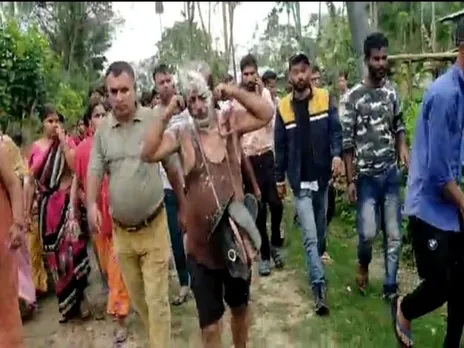 Assam: Man Paraded Wearing Garland Of Shoes For Molesting Minor