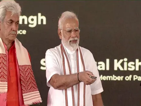 PM Modi Launches Projects of Rs. 20K Cr During J&K Visit