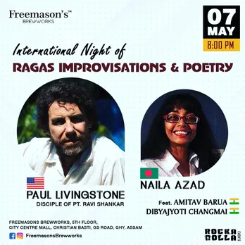 American Sitarist Paul Livingston To Perform In Guwahati On May 7
