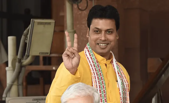 Tripura CM Biplab Kumar Deb Resigns