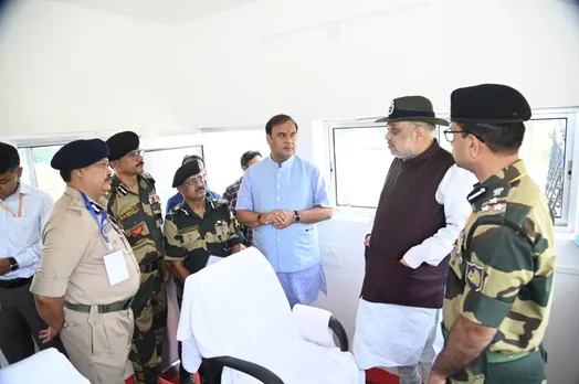 Assam: Amit Shah Reviews India-Bangladesh Border Situation