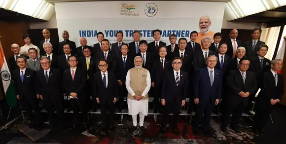 PM Modi Chairs Round-table Meet with Business Leaders in Tokyo