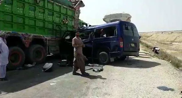 At Least 12 Killed, 8 Injured In Truck-Van Collision In Pakistan