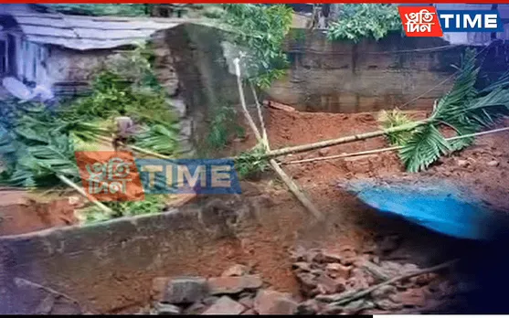 Houses Destroyed, Walls Washed Away As Landslides Wreak Havoc In Guwahati