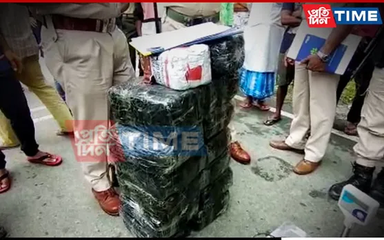 Assam: 68 kgs of Ganja Seized in Morigaon, 3 Arrested