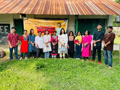 Dibrugarh University Students Run #HopesUpDrugsDown Campaign