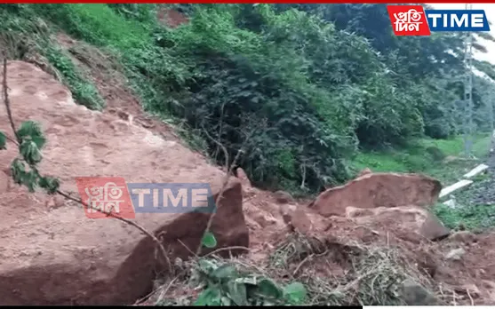 Guwahati: Landslide At Deepor Beel, Rubble Settles On Rail Tracks