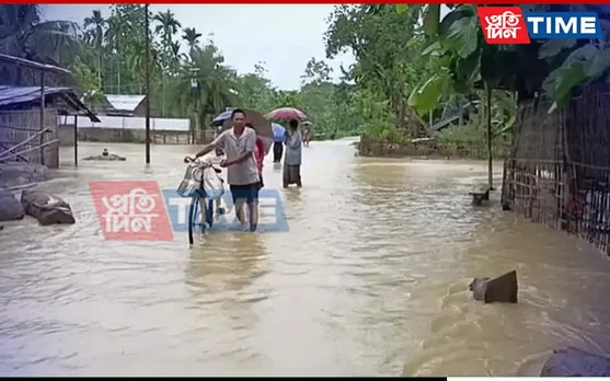 Assam: Kampur Inundated As Kopili Flows Over Danger Levels