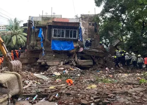 One Dead, Several Rescued In Mumbai Building Collapse