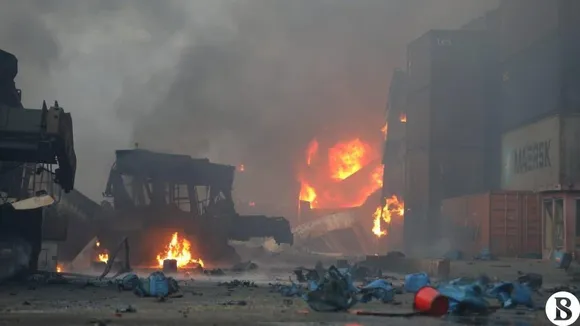 Fire at Container Depot in Bangladesh, At Least 35 Dead